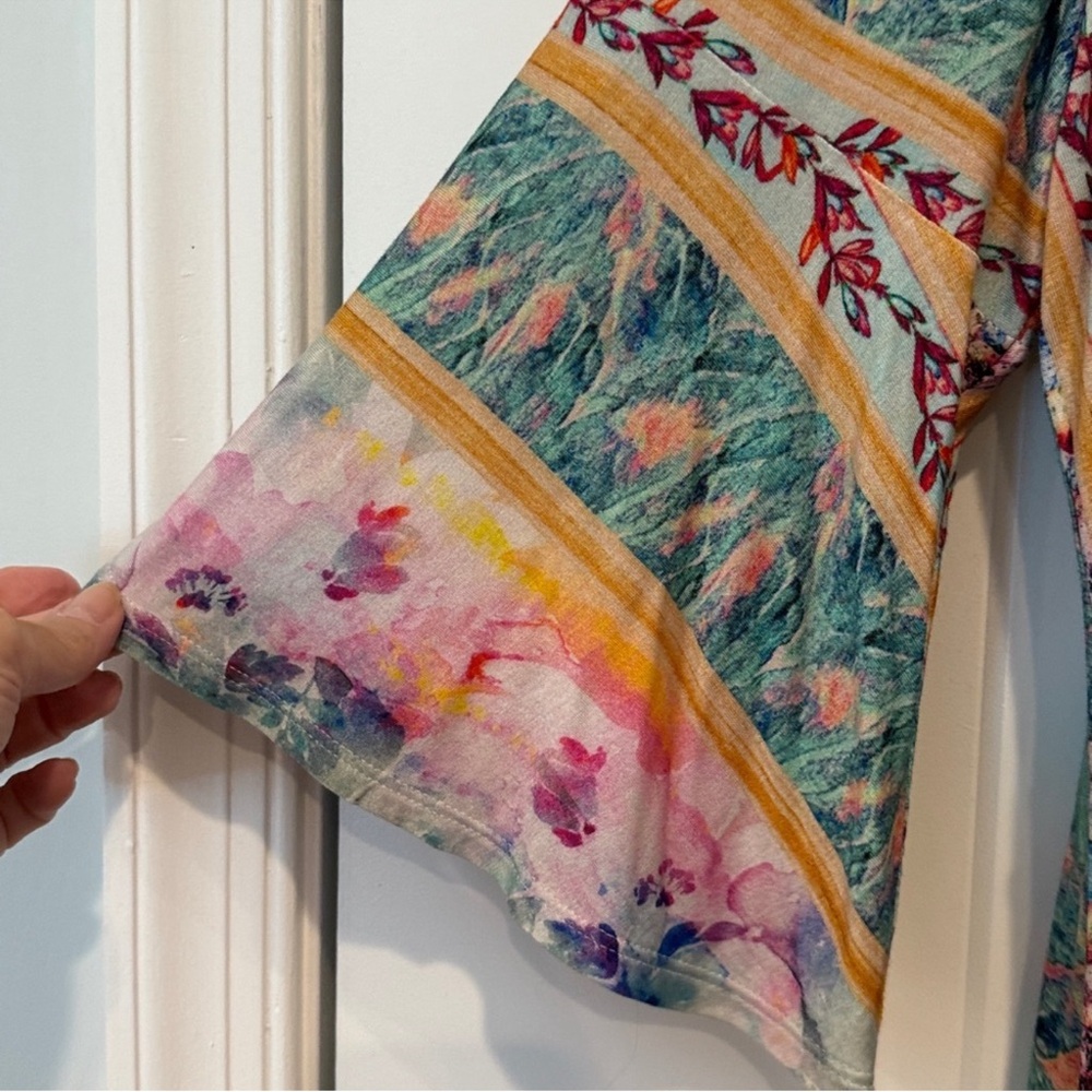 Soft Surroundings Multicolored Patterned Tunic - image 3